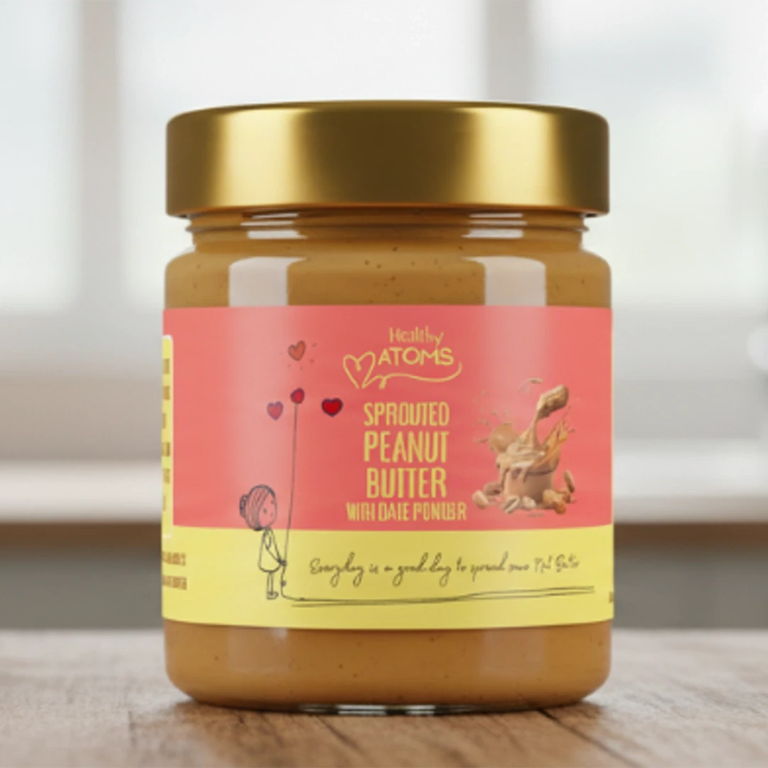 Sprouted Peanut Butter + Date Powder
